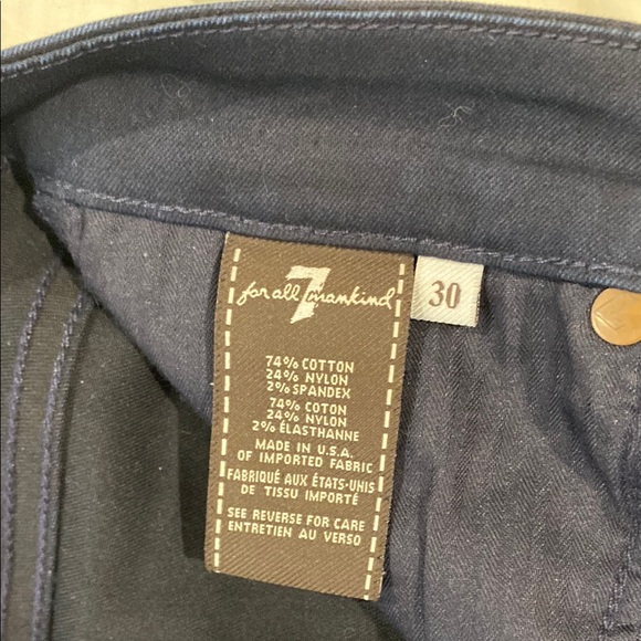 7 For All Mankind Dark wash Kimmie bootcut Jeans - Picture 4 of 4